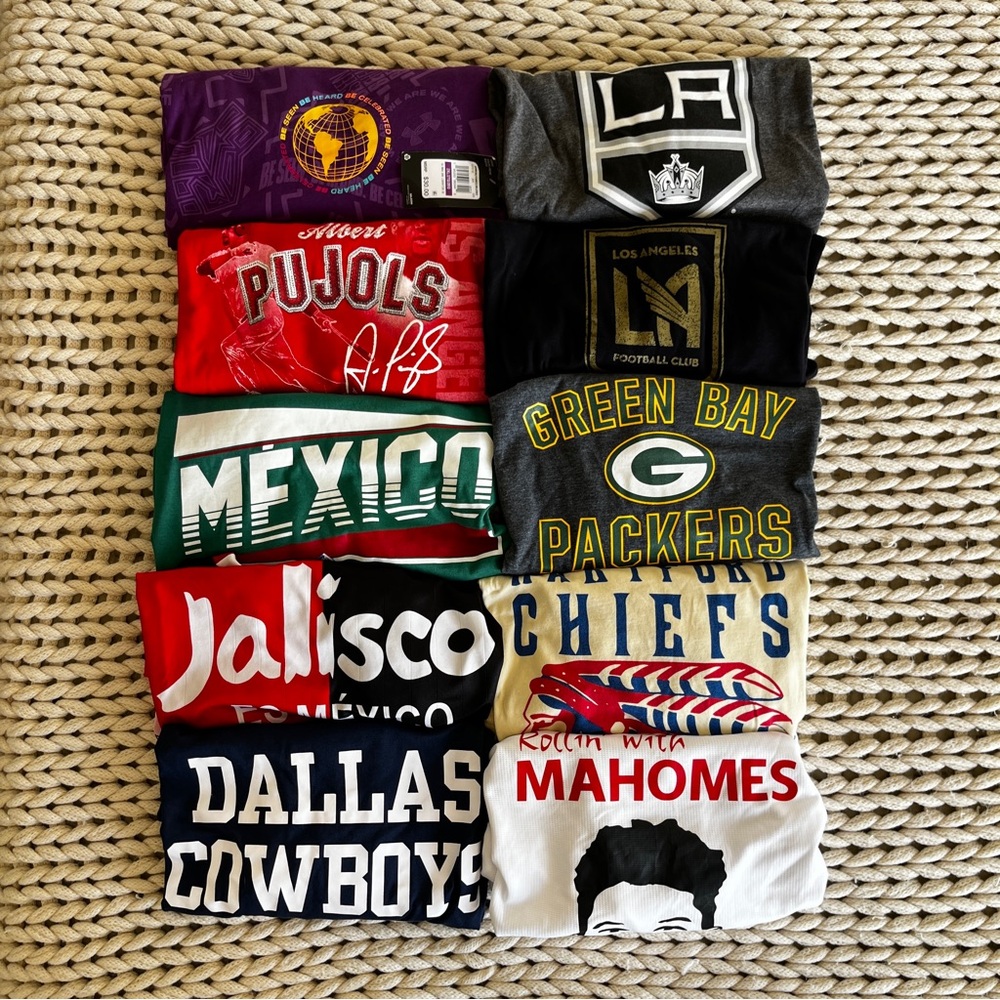 Global Sports Lover T-Shirt Bundle of 10